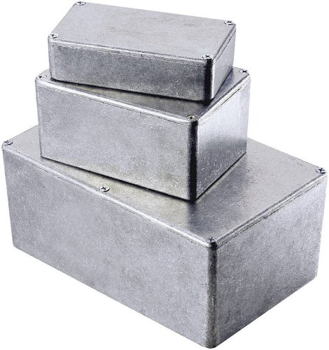 Hammond Electronics alu présnyomott műszerház, IP54, 52,5x38x31 mm, 1590H