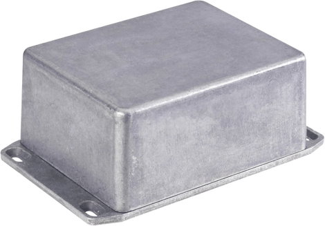 Hammond Electronics alu présnyomott műszerház, IP54, 120,5x79,5x59 mm, 1590TFL