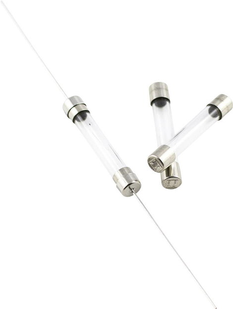 ESKA Biztosíték, üvegcsöves, 5 x 30 mm, gyors 530614 500 V 500 mA Gyors -F- Tartalom 1 db