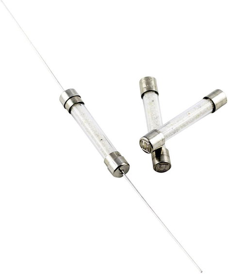 ESKA Biztosíték, üvegcsöves, 5 x 30 mm, gyors 530621 500 V 2,5 A Gyors -F- Tartalom 1 db