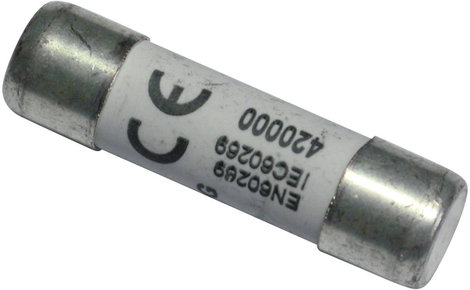 ESKA G-biztosítékbetét 10,3 x 38 mm gyors 1038628 500 V 12 A Gyors -F- Tartalom 1 db