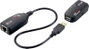 USB 2.0 Extender, jeltovábbító RJ45 csatlakozón keresztül max.50m LogiLink UA0207 bélyegkép