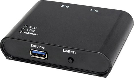 2 portos USB 3.0 átkapcsoló LogiLink UA0216 2. kép