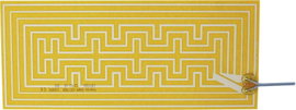Öntapadó fűtőszálas fűtőfólia 320x137mm, 12V, 35W