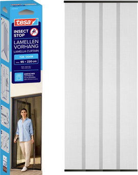 Szúnyogháló ajtóra, 2,2 m x 0,95 m, tesa® 55198-1-0