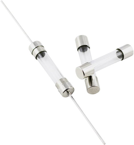 ESKA UL-üvegcsöves biztosíték 6,3 x 32 mm -T- UL632.335 250 V 750 mA Lomha -T- Tartalom 10 db