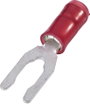 Villás kábelsaru 0.26 mm² 1.65 mm² M2.5 Részlegesen szigetelt Piros TE Connectivity 327717 1 db bélyegkép
