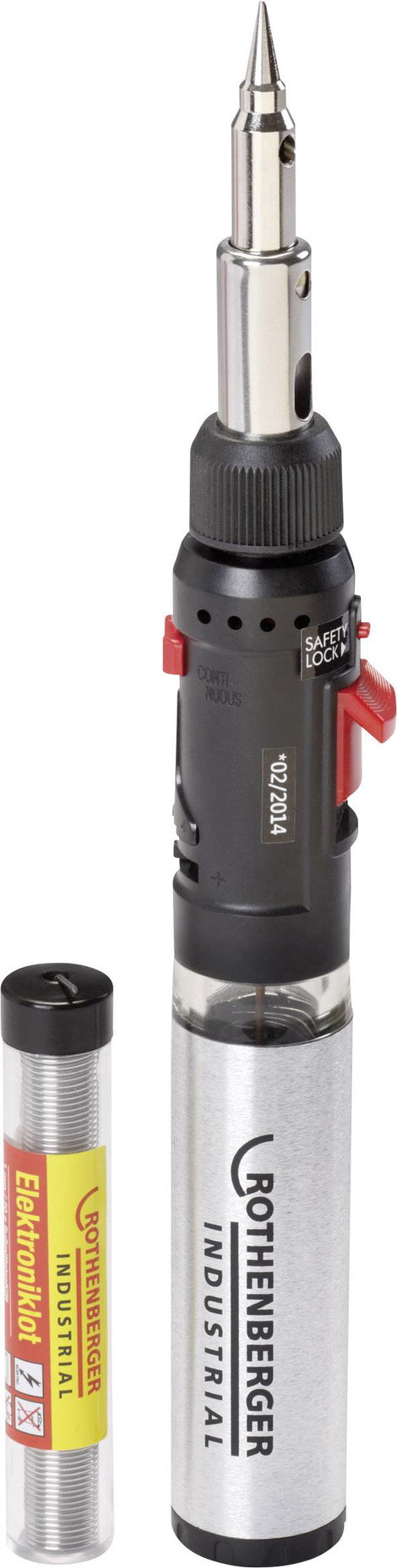 Piezo gyújtású gázpáka, gázforrasztó Rothenberger Industrial Hot Pen Piezo 36060