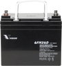 Ólomakku 12 V 36 Ah Vision Akkus 6FM36DX, Vision 6FM36DX Ólomzselés (AGM) 195 x 155 x 130 mm ,Ciklus bélyegkép