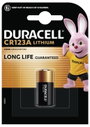 CR123A fotóelem, lítium, 3V 1400 mAh, Duracell EL123AP, K123LA, RL123A, EL123A, DL123A, 5018LC, LR12 bélyegkép