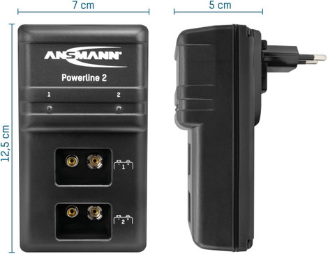 Ansmann Töltőkészülék 9V-os akkuhoz, Powerline 2 5107043-510 Powerline 2 13. kép