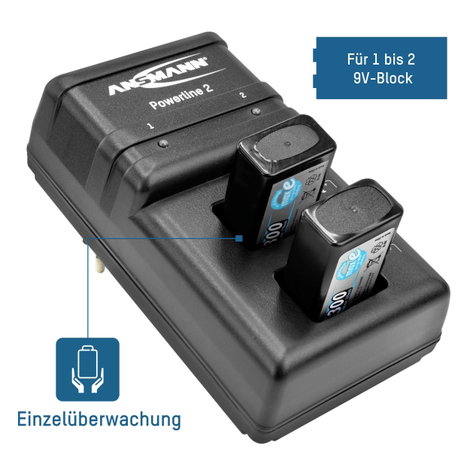 Ansmann Töltőkészülék 9V-os akkuhoz, Powerline 2 5107043-510 Powerline 2 14. kép