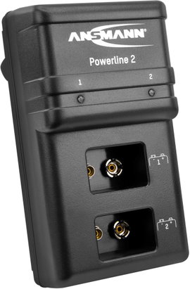 Ansmann Töltőkészülék 9V-os akkuhoz, Powerline 2 5107043-510 Powerline 2