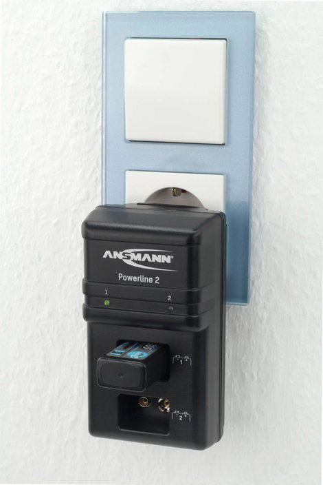 Ansmann Töltőkészülék 9V-os akkuhoz, Powerline 2 5107043-510 Powerline 2 2. kép
