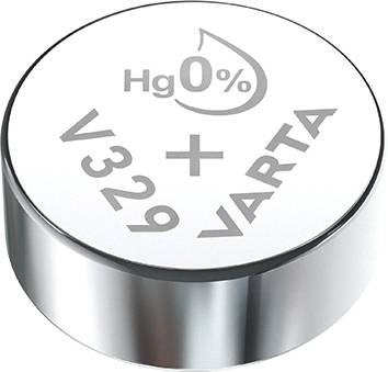 329 gombelem, ezüstoxid, 1,55V, 39 mAh, Varta SR731SW, SR731, V329, D329, RW300, R329/24, GP29, 329A 2. kép