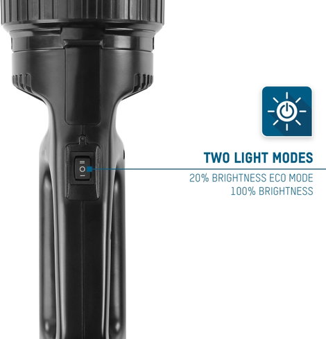 Ansmann LED-es kézi fényszóró, Future SF1000M Fekete 1600-0055-510 Cree-LED 100 % > 6 óra · 20 % > 3 10. kép