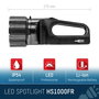 Ansmann LED-es kézi fényszóró, Future SF1000M Fekete 1600-0055-510 Cree-LED 100 % > 6 óra · 20 % > 3 9. bélyegkép