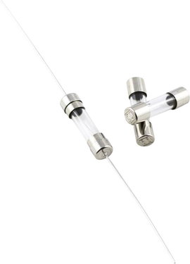 Üvegcsöves biztosíték 5 x 20 mm, 1,25 A, 250 V, T, 10 db, ESKA 522.518 1,25A