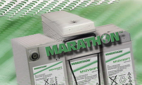 Ólomakku 12 V 86 Ah GNB Marathon M 12 V 90 FT NAMF120090HM0FA Ólom-vlies (AGM) 105 x 270 x 395 mm Ka 4. kép