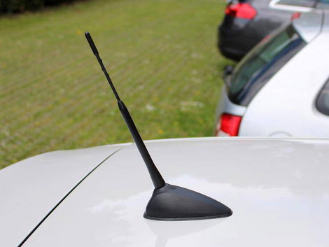 Eufab Tartalék antenna rúd 23cm Fekete 2. kép