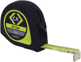 Mérőszalag 5 m Gyári standard Acél C.K. T3442M