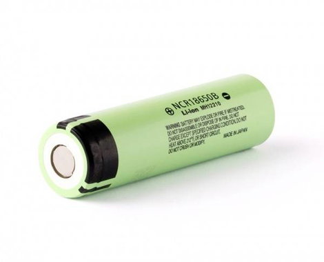 Li-ion akku NCR18650, Panasonic 3.7 V 3400 mAh (Ø x Ma) 18 mm x 70 mm