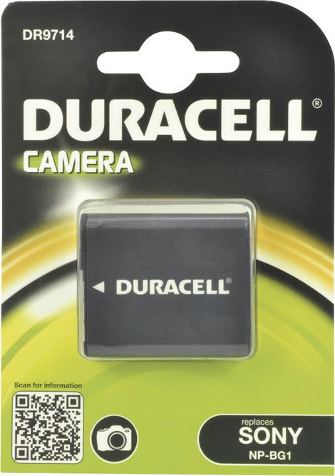 NP-BG1 Sony kamera akku 3,7V 960 mAh, Duracell 2. kép