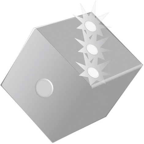Kemo Elektronikus dobókocka Építőkészlet 9 - 15 V/DC 2. kép
