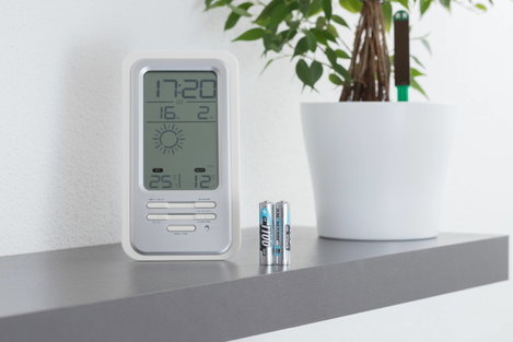 Mikroceruza akku AAA NiMH, 1,2V 1100 mAh, 4 db, Ansmann box HR3, HR03, UO100557, DC2400, DC2400B4N,  2. kép