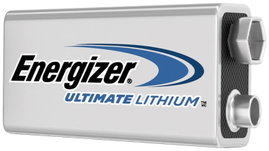 9V-os elem készlet, lítium, 9V, 10 db, Energizer Ultimate 6LR61, 6LR21, 6AM6, 6LP3146, MN1604, A1604