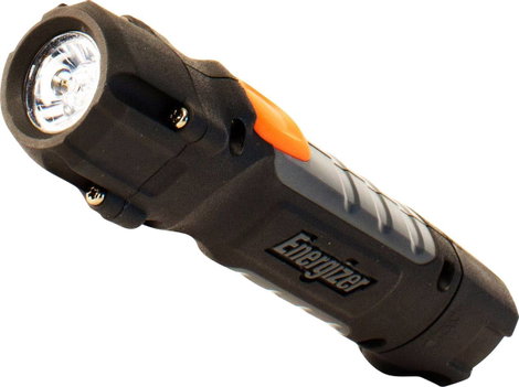 LED Kézilámpa Energizer Hardcase 2AA Elemekről üzemeltetett 250 lm 0.34 kg Fekete
