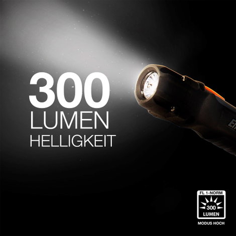 LED Kézilámpa Energizer Hardcase 2AA Elemekről üzemeltetett 250 lm 0.34 kg Fekete 6. kép