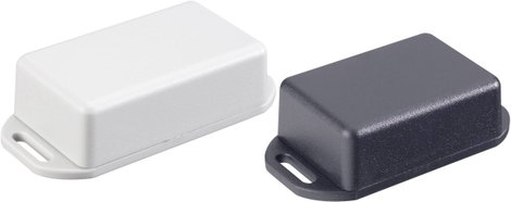 Hammond Electronics Euro műanyag műszerház, 35x35x20 mm, szürke, 1551MFLGY