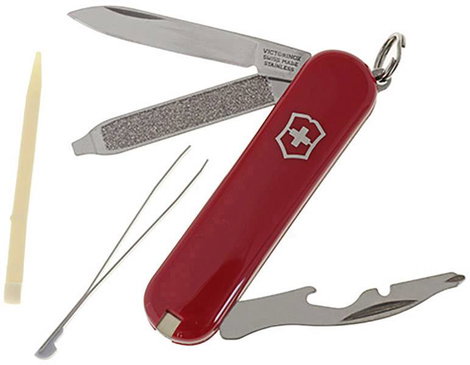 Victorinox svájci bicska, multifunkciós zsebkés Rally 0.6163