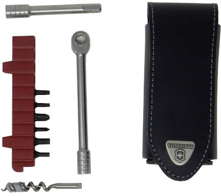 Victorinox svájci bicska, zsebkés SwissTool Plus II bőr tokkal 3.0339.L 2. kép