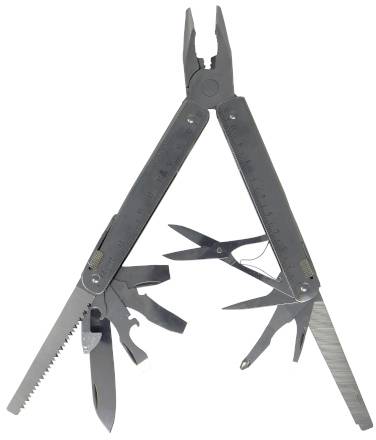 Victorinox svájci bicska, zsebkés SwissTool Plus II bőr tokkal 3.0339.L 3. kép