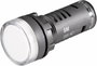 LED-es villogó jelzőlámpa 22mm piros 230V/AC bélyegkép