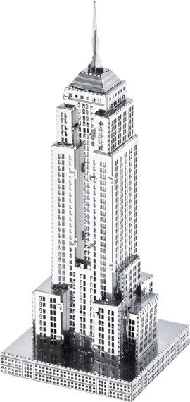 Metal Earth Empire State Building makett, 3D lézervágott fémmodell építőkészlet 502558