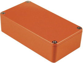Hammond Electronics alu műszerház, IP54, 118,5x93,5x34 mm, piros, 1590BBRD