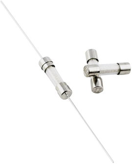 Üvegcsöves biztosíték oltóanyaggal 5 x 20 mm, 10 A, 250 V, mT, 10 db, ESKA 521.027 10A