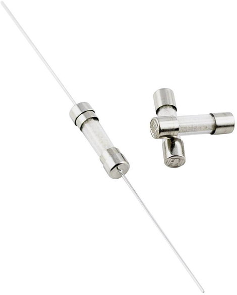 Üvegcsöves biztosíték oltóanyaggal 5 x 20 mm, 10 A, 250 V, mT, 10 db, ESKA 521.027 10A