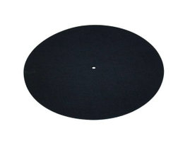 Omnitronic lemezjátszó filckorong, antisztatikus slipmat, fekete színű