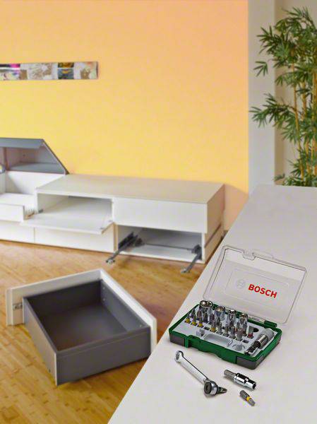 Bosch dugókulcs és csavarhúzó BIT készlet 2607017160 4. kép