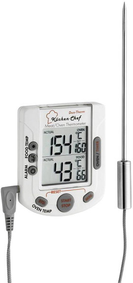 Digitális sütőhőmérő, Küchen-Chef 2 in 1, TFA 14.1503