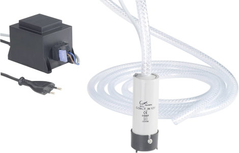 Hordó és gépszivattyú (gázolaj, dízel, hűtőfolyadék, gyenge lúgok, savak) 230/12V, 11,2 l/perc, 7m,
