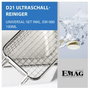 Ultrahangos tisztító fűtéssel, 2 l, 160x90x50 mm, 80 W, Emag 5. bélyegkép