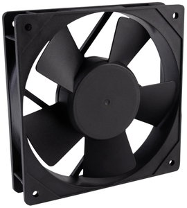 Kisfeszültségű axiális ventilátor 12V, 80 x 80 x 25 mm, Wallair 20100305