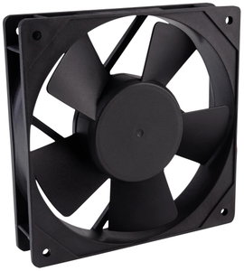 Kisfeszültségű axiális ventilátor 12V 92 x 92 x 25 mm, Wallair KD1209 20100306