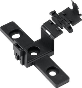 Rögzítő adapter WAGO 890-310 fekete
