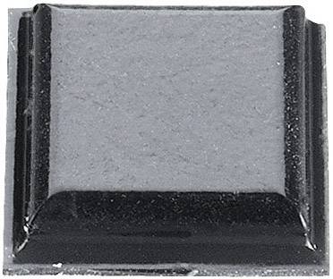 Öntapadós műszerláb, 2,5 x 10,2 x 10,2 mm, fekete, 3M SJ 5007